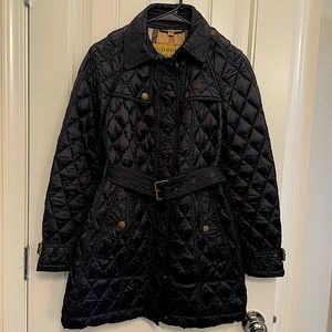 Burberry quilted jacket black-XS